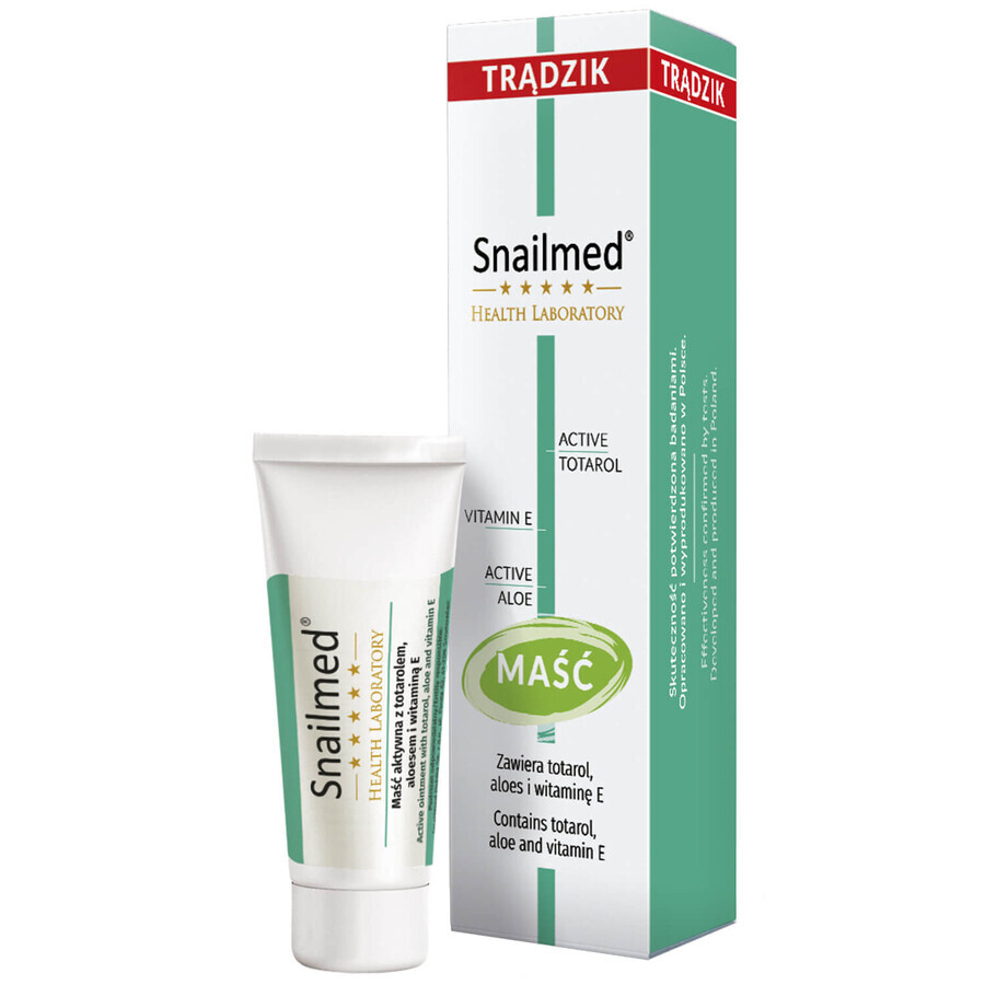 Slakkelzalf, anti-acne, lipoactieve normaliserende zalf voor de problematische huid, met totarol, 15 ml