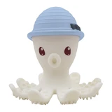 Mombella, chew toy, octopus, light blue, from 3 months, 1 pc