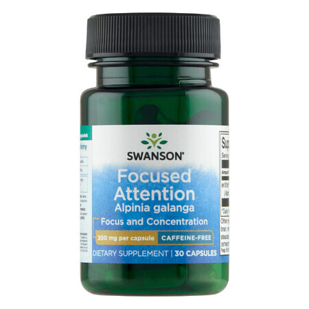 Swanson Attenzione Focalizzata, 30 capsule