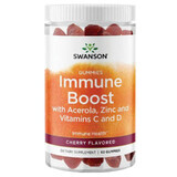 Swanson Immune Boost, Jellies, Cherry Flavor, 60 Count