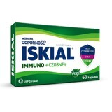 Iskial Immuno + Knoblauch, für Kinder ab 6 Jahren und Erwachsene, 60 Kapseln