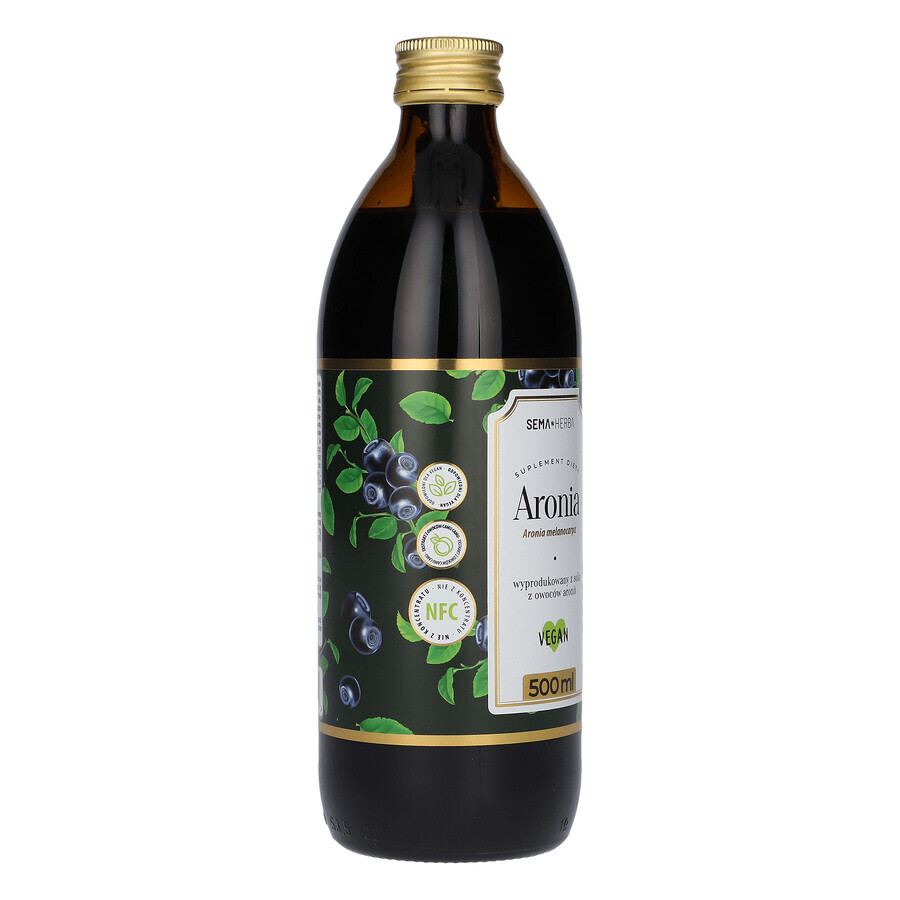 SEMA Herba Aronia, Fruchtsaft, 500 ml