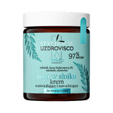 Uzdrovisco Stylization Rosa in a Jar, crema iluminadora e hidratante para rostro y cuerpo, 170 ml