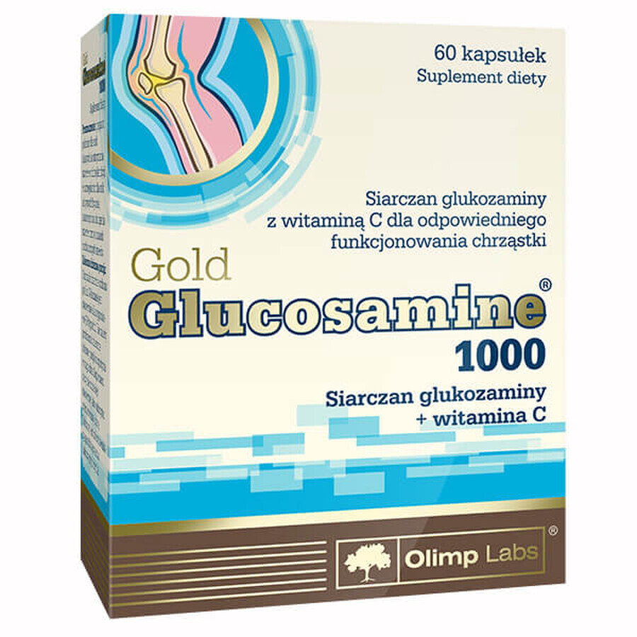 Olimp Gold Glucosamine 1000, 60 capsules