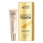 More4Care Perfect Touch, base iluminadora cubriente, 102 Nude, 30 ml