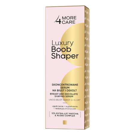 More4Care Luxury Boob Shaper, siero concentrato per seno e décolleté, 100 ml