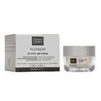 MartiDerm Platinum GF Vital Age Cream, refreshing cream with brightening effect for dry skin, 50 ml