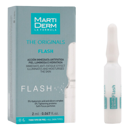 MartiDerm The Originals Flash, brightening serum with anti-fatigue effect, 2 ml