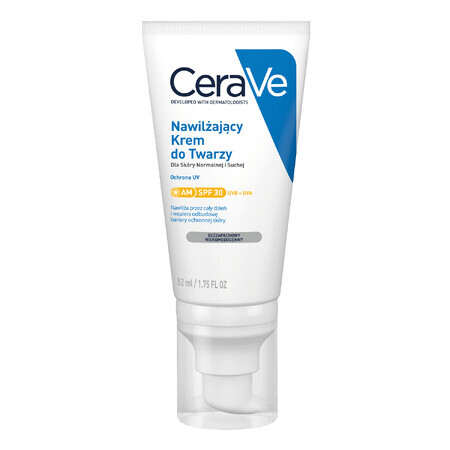 Cerave, moisturizing face cream, SPF 30, 52 ml