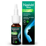 Nasivin Sinex Aloe und Eukalyptus 0,5 mg/ml, Nasenspray für Erwachsene und Kinder ab 6 Jahren, 15 ml