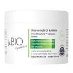 beBIO Cosmetics Longevity, mascarilla capilar natural y regeneradora intensiva, 250 ml