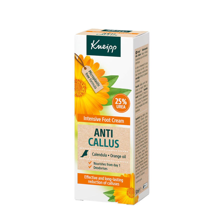 Kneipp, intensive cream for calcareous skin, 50 ml