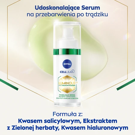 Nivea Cellular Luminous 630, verfijnend serum voor acne oneffenheden, 30 ml