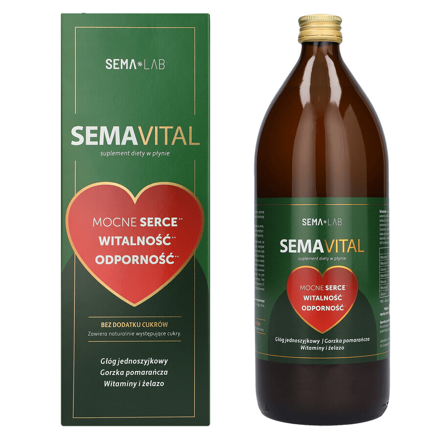 SEMA Lab SEMAVital Tonic, 1000 ml