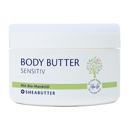 HiPP Mamasanft Sensitiv, Körperbutter für Schwangere, 200 ml