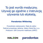 Parodontax Whitening toothpaste, 75 ml