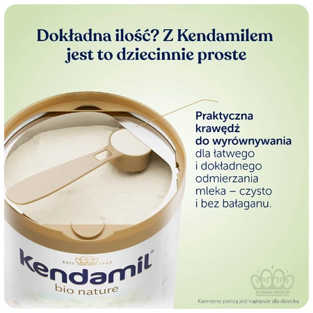 Kendamil Bio Nature 2 HMO+ latte di proseguimento, dopo i 6 mesi, 800 g, Kendal Nutricare