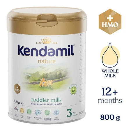 Kendamil Bio Nature 3 HMO+, baby milk, after 10 months, 800 g