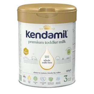 Kendamil Premium 3 HMO+, 800 g - lapte praf pentru copii, după 12 luni, Kendal Nutricare