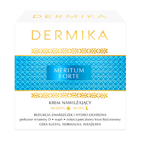 Dermika Meritum Forte, Feuchtigkeitscreme für Tag und Nacht, 50 ml