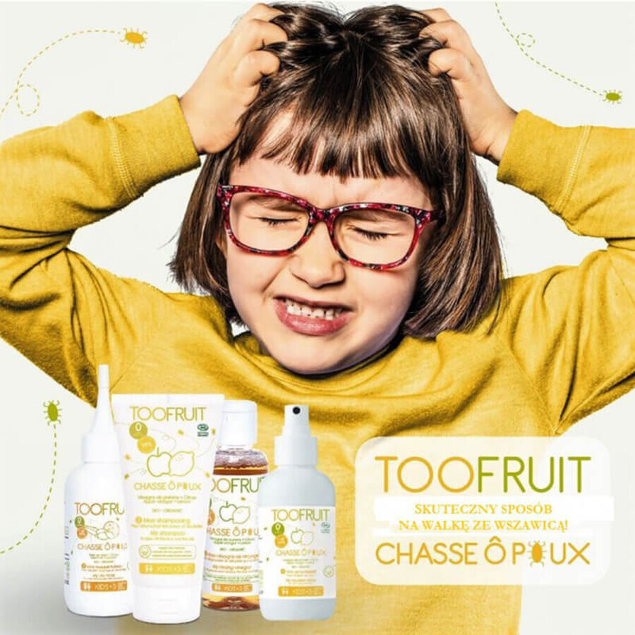 Toofruit, Haarläuse-Essig für Kinder ab 3 Jahren, 100 ml