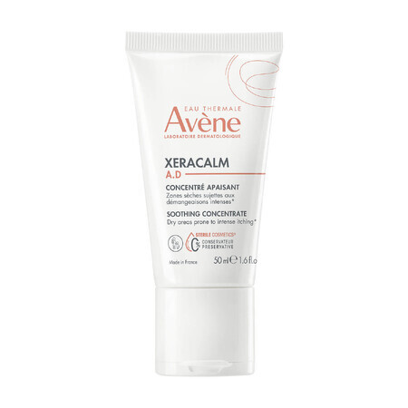 Avene XeraCalm A.D concentrato lenitivo, per viso, corpo e palpebre, pelle irritata, atopica e pruriginosa, 50 ml