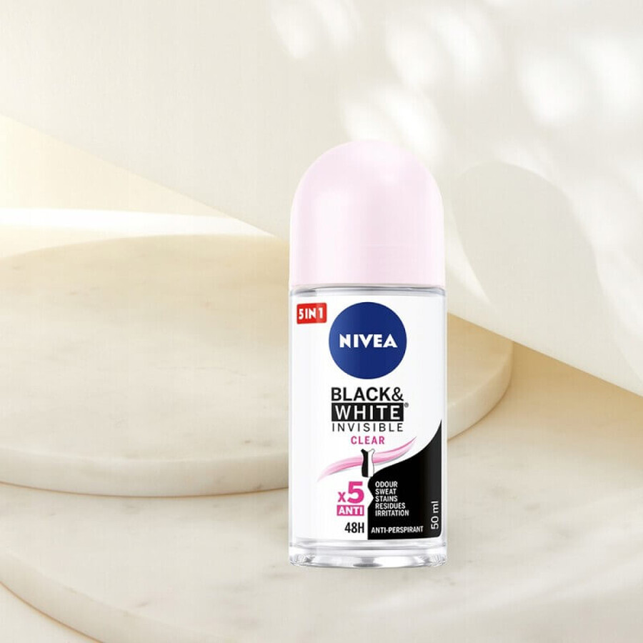 Nivea Soft Moment Set, Duschgel, Creme Soft, 250 ml + Black &amp; White Invisible, Antitranspirant Stick, 48h, Clear, 50 ml