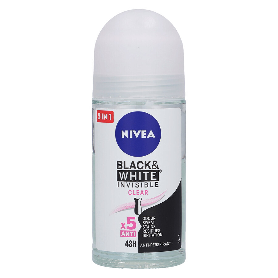 Nivea Soft Moment Set, Duschgel, Creme Soft, 250 ml + Black &amp; White Invisible, Antitranspirant Stick, 48h, Clear, 50 ml