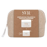 SVR Densitium Creme Reno set, anti-verouderingscrème, 50 ml + nachtlotion, 15 ml + cosmetisch tasje als geschenk