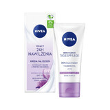 Nivea 24H Hydration, Beruhigende Tagescreme, SPF 15, 50 ml