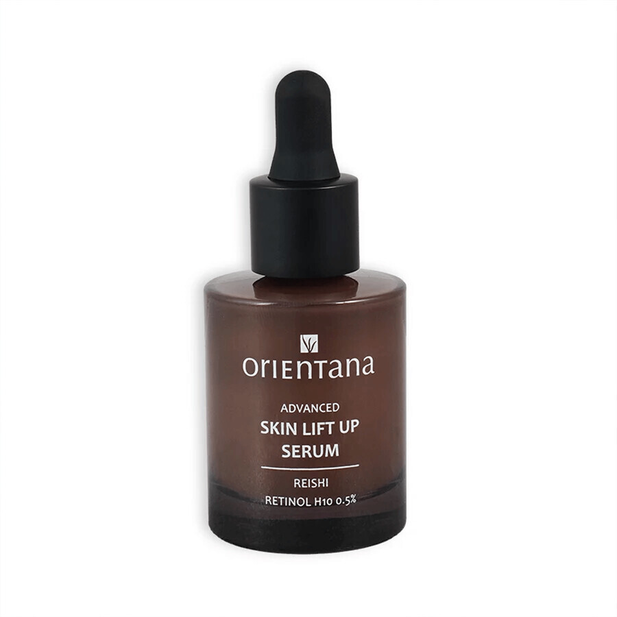 Orientana Strong Skin&amp; Spirit set, serum with reishi and retinol, 30 ml + serum with reishi and ceramides, 30 ml + perfume pendant, Bombay Spirit