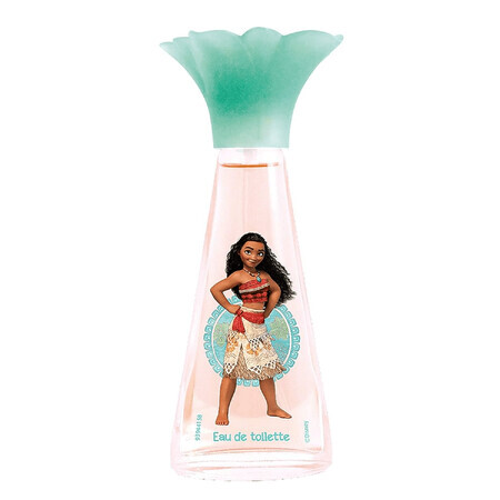 Corine De Farme Disney Vaiana Set, Eau de Toilette, 30 ml + Duschgel, 300 ml + Haarspangen, 2 Stück + Armband, 1 Stück 