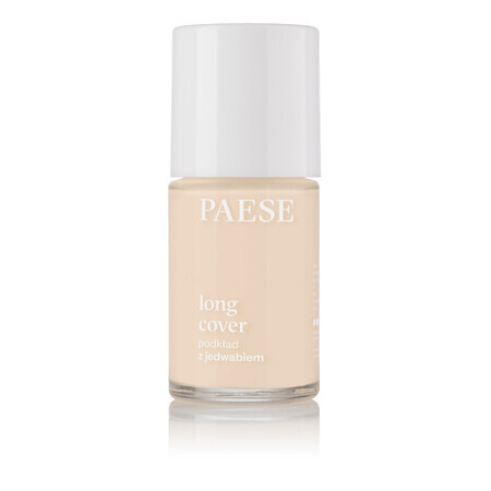 Paese Long Cover, fond de ten cu mătase, 02N Bej deschis, 30 ml