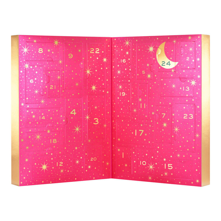 Nuxe Set, Adventskalender mit Kosmetik, rosa