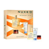 Set Nuxe Huile Prodigieuse, Trockenöl, 50 ml + Rêve de Miel, Lippenbalsam, 15 g + Creme Fraiche de beaute, Feuchtigkeitscreme, 30 ml