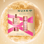 Set Nuxe Huile Prodigieuse Florale, ulei uscat, 50 ml + Very Rose, balsam de buze cu trandafiri, 15 g + Very Rose, apă micelară 3 în 1, 100 ml