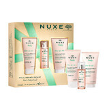 Set Nuxe Body Reve de the, revitalisierendes Duschgel, 100 ml + revitalisierendes Körperpeeling, 150 ml + Duftwasser, 30 ml