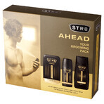 STR8 Ahead set, dopobarba, 100 ml + deodorante spray, 150 ml + gel doccia, 250 ml