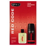 STR8 Red Code Set, Aftershave, 50 ml + Deodorant Spray, 150 ml