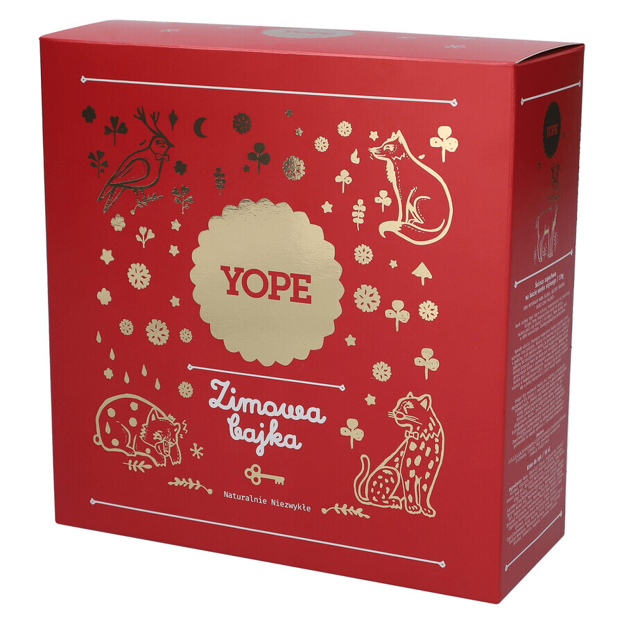 Yope Winter Fairy Tale Set, Duftkerze + schützende Handcreme, 50 ml