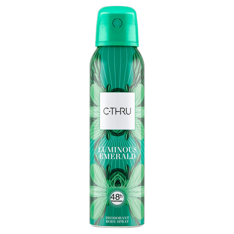 Set C-THRU Luminous Emerald, deodorant spray, 150 ml + shower gel, 250 ml