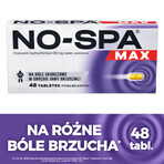 No-Spa Max 80 mg, 48 comprimate