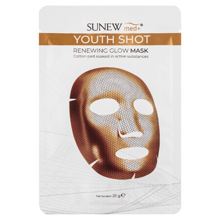 SunewMed+ Youth Shot, regenerierende aufhellende Blattmaske, 1 Stück