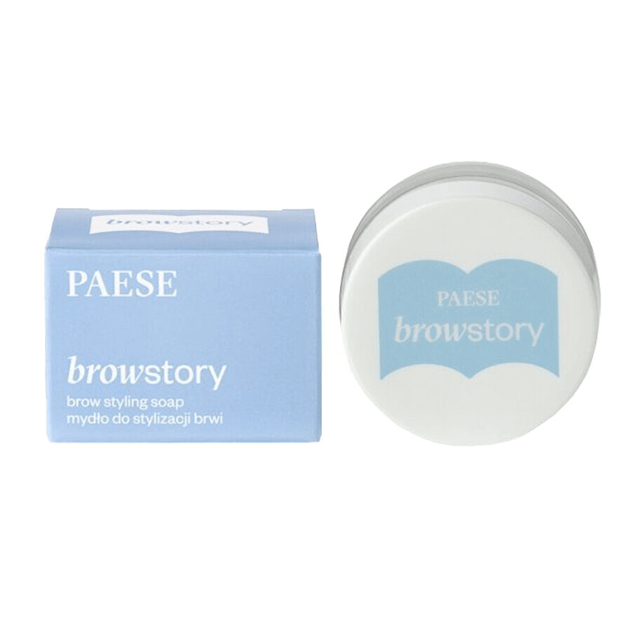 Set Paese Eyestory, máscara, 9 ml + jabón para cejas, 8 g + cepillo, 1 pieza