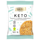 Frank&amp;Oli Keto, soft cookie, coconut + cashews, 50 g