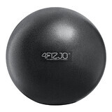 4Fizjo, Pilates ball, rehabilitation, black, 22 cm