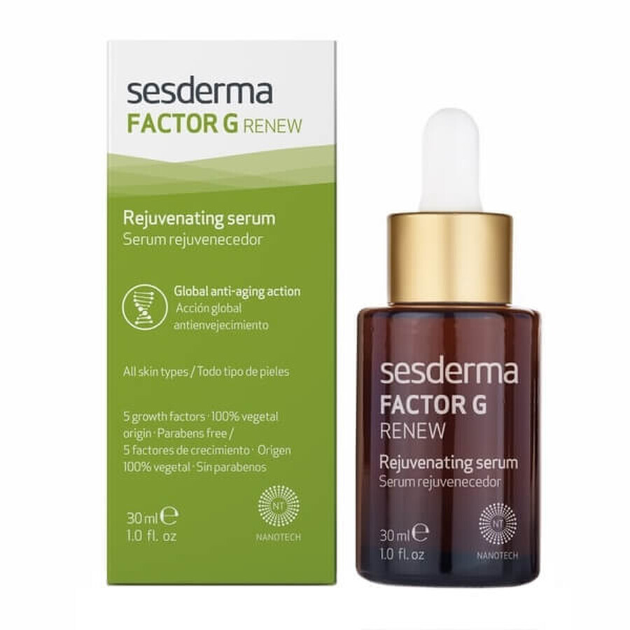 Sesderma Acglicolic Classic set, crème visage, SPF 15, 50 ml + Factor G Renew, sérum rajeunissant, 30 ml