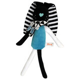 Mom's Care, peluche sensoriale, a contrasto, blu Rabbit, dalla nascita, 1 pezzo