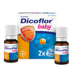 Dicoflor Baby Set, für Säuglinge und Kinder, Tropfen, 2 x 5 ml