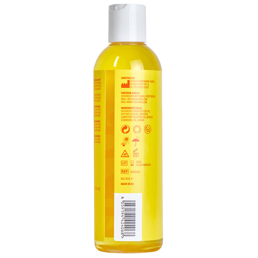 Loovara Warm Up!, wärmendes Massageöl, 250 ml